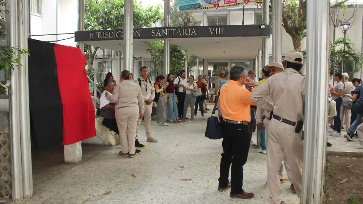 Paro de labores en Jurisdicción Sanitaria VIII